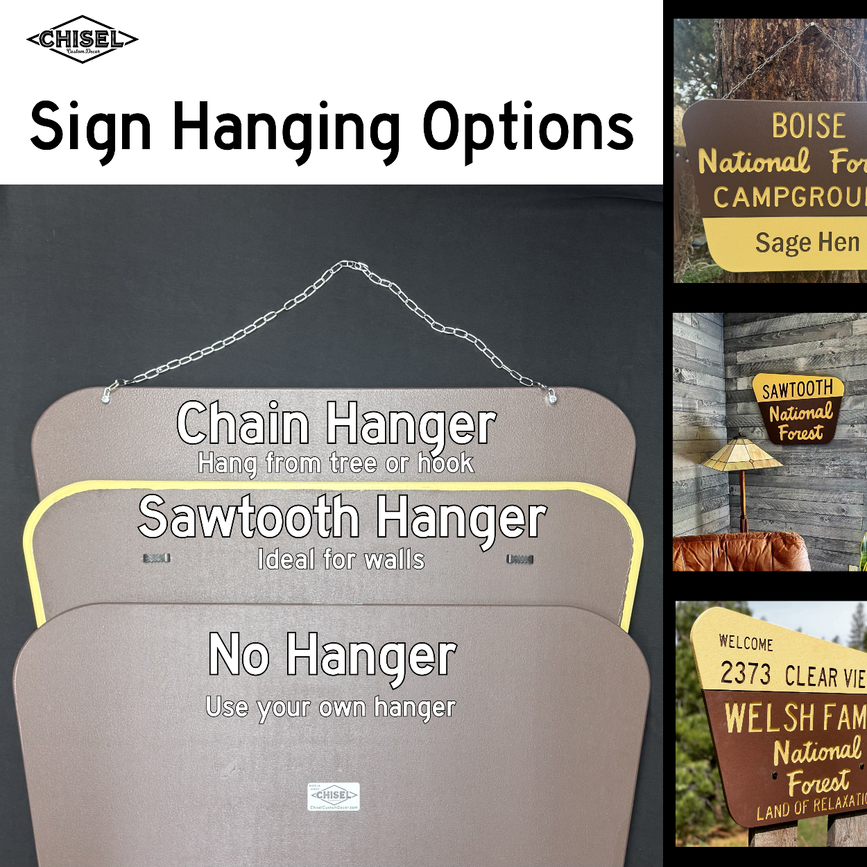 Retro - National Forest Destination Sign