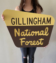 Load image into Gallery viewer, Genuine National Forest Sign