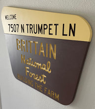 Load image into Gallery viewer, Custom Cabin National Forest Sign