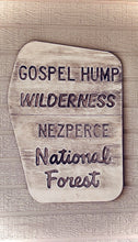 Load image into Gallery viewer, Weathered Wilderness National Forest Sign