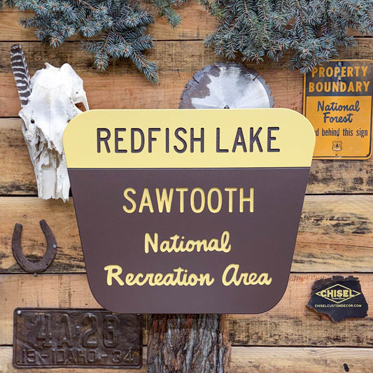 Custom Recreation Area National Forest Sign - Version 3