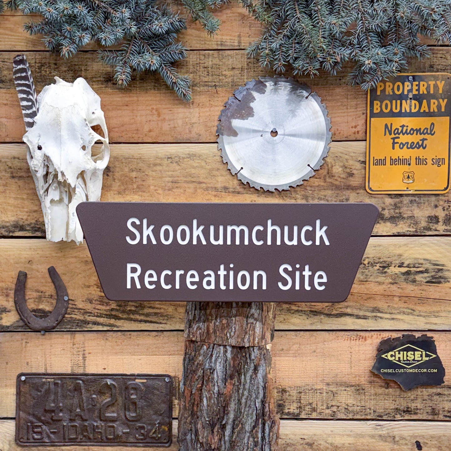 Bureau Recreation Site Sign