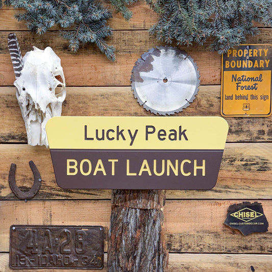 Simple National Forest Destination Sign