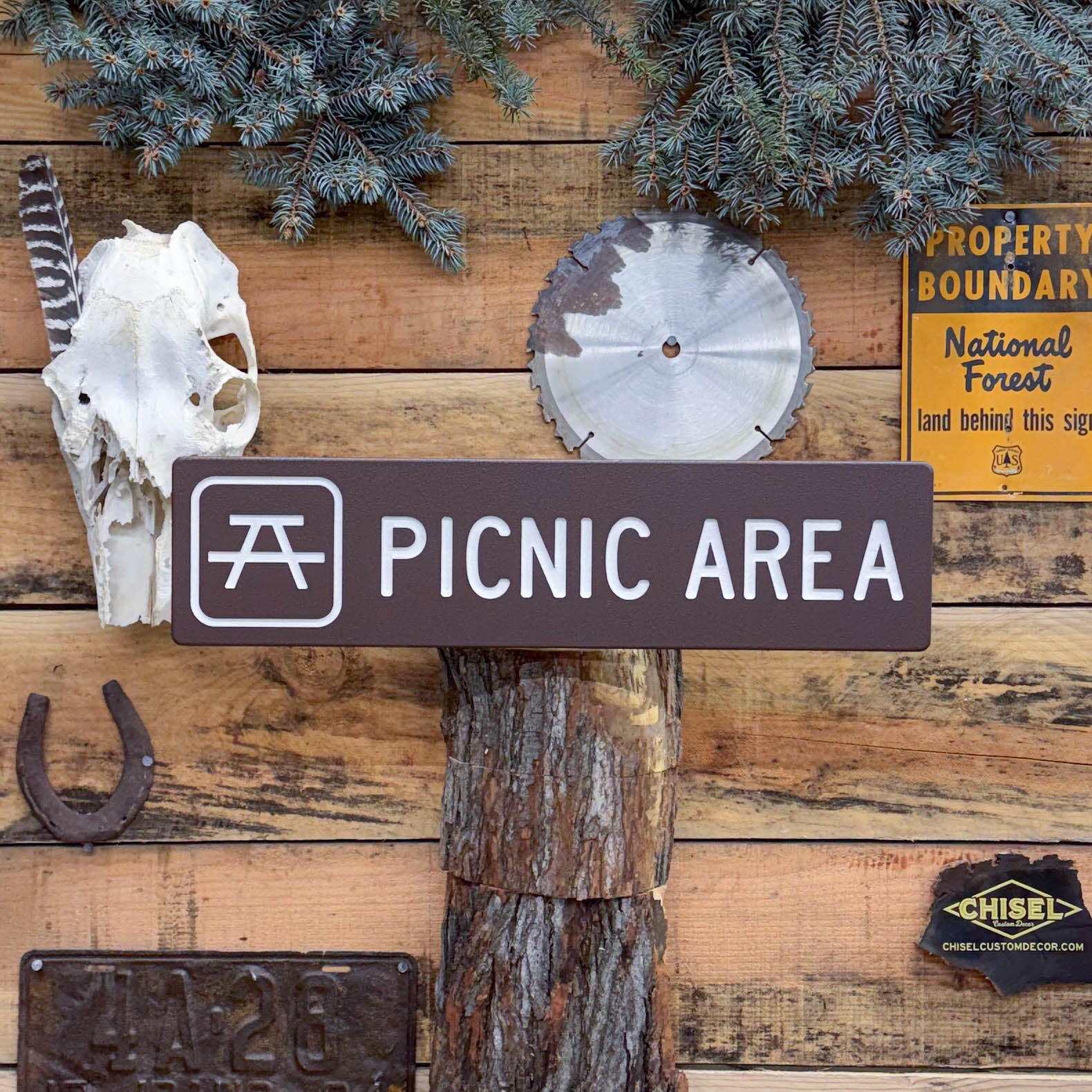 Forest Service Recreation Symbol Sign – chisel custom decor