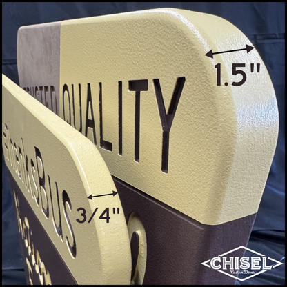 Genuine Destination National Forest Sign - Narrow style