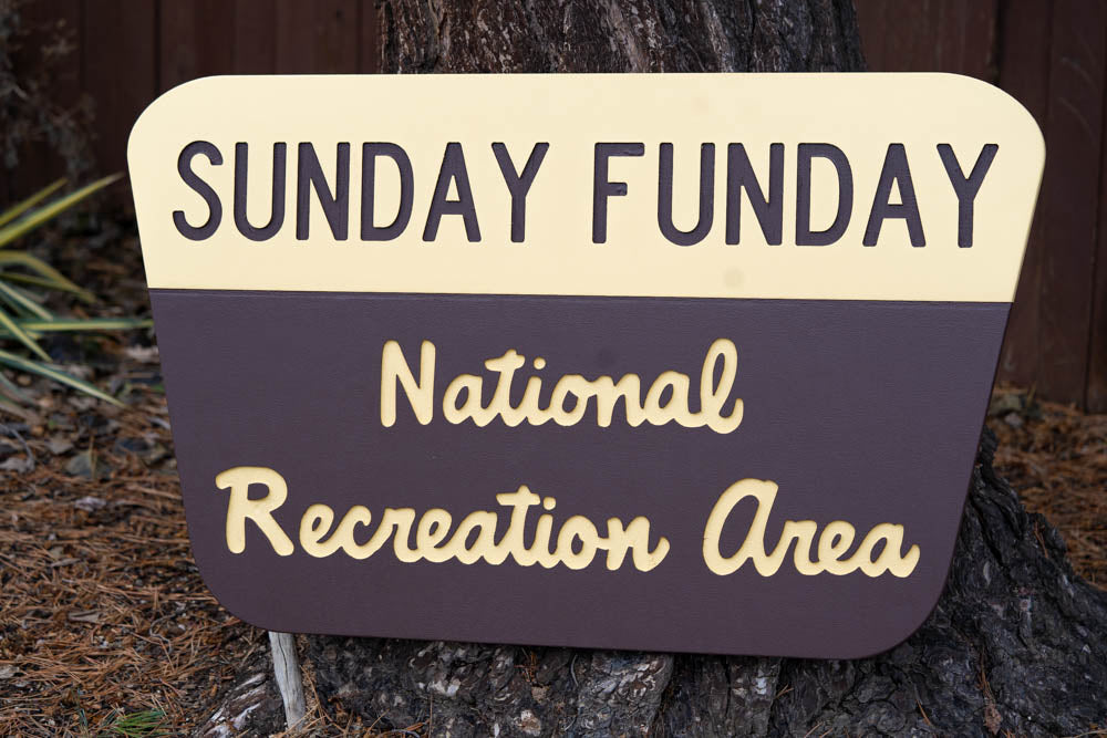 Custom National Recreation Sign - Personalized | Chisel Custom Decor ...