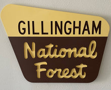 Load image into Gallery viewer, Genuine National Forest Sign
