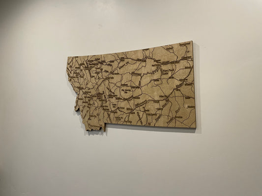 Montana State Map