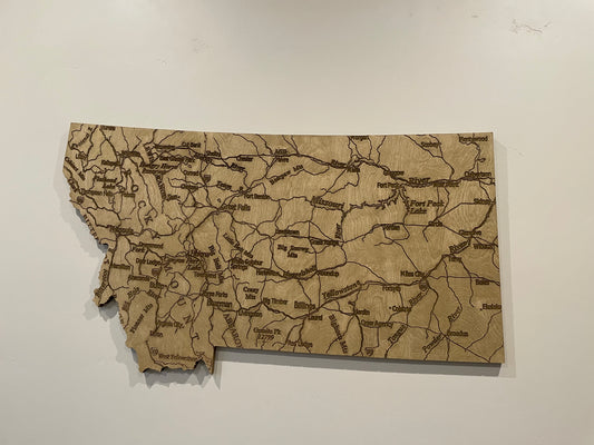 Montana State Map
