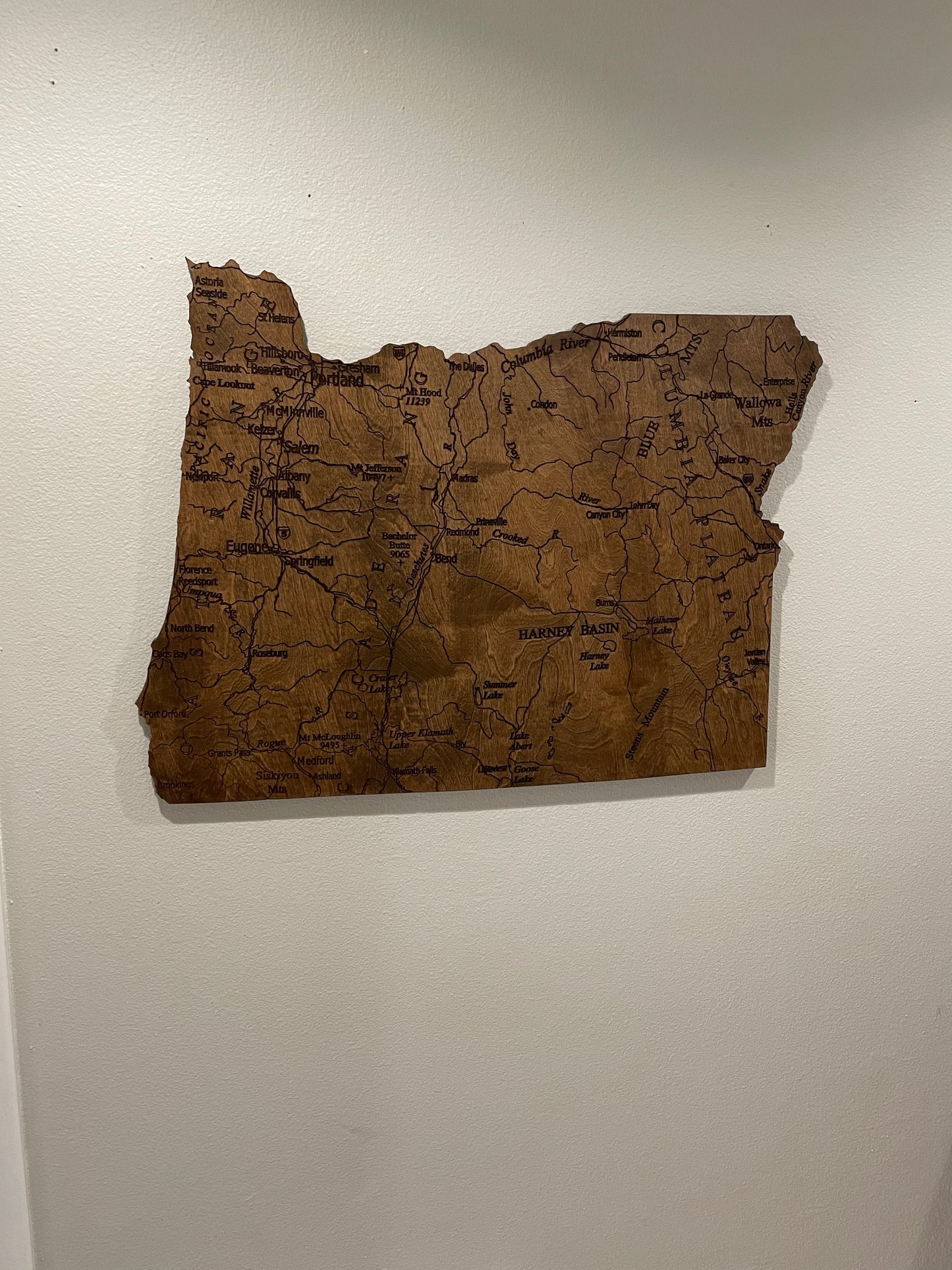 Oregon State Map