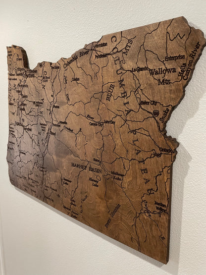 Oregon State Map