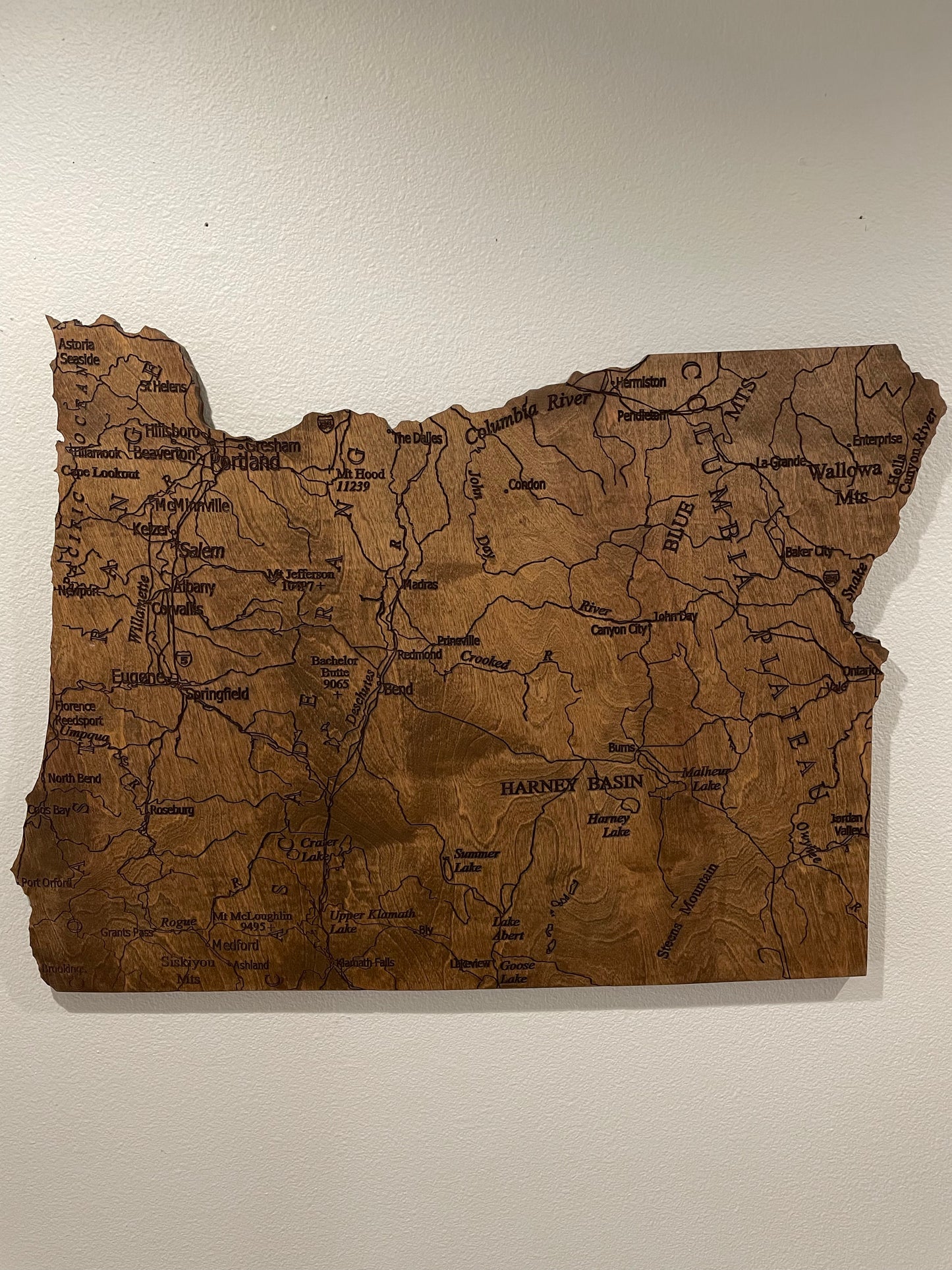 Oregon State Map