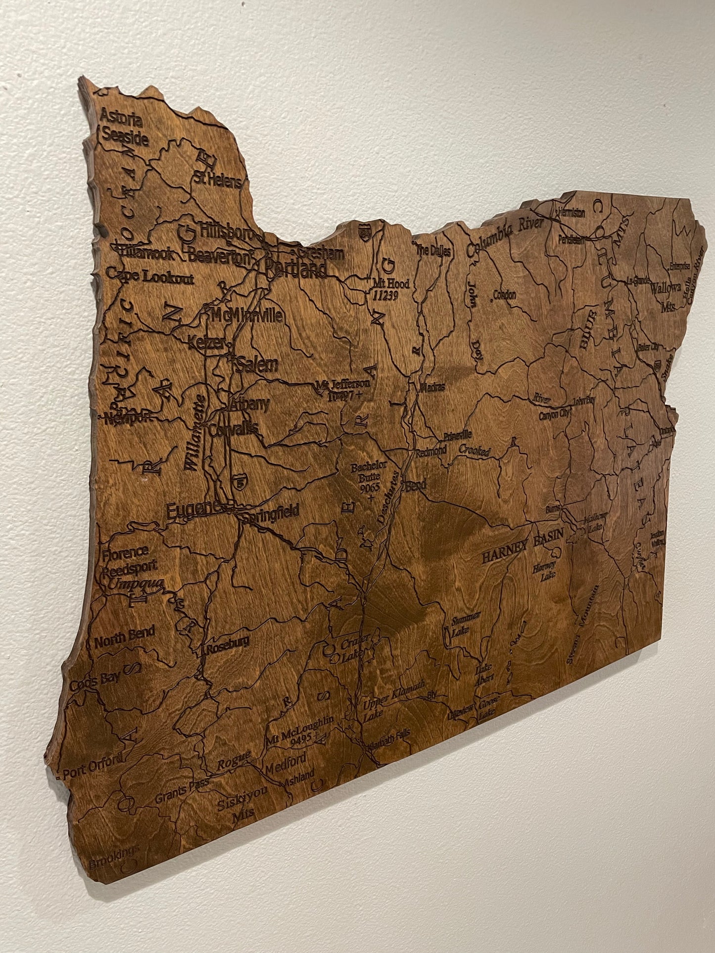 Oregon State Map