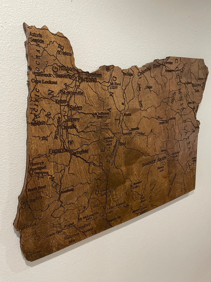 Oregon State Map