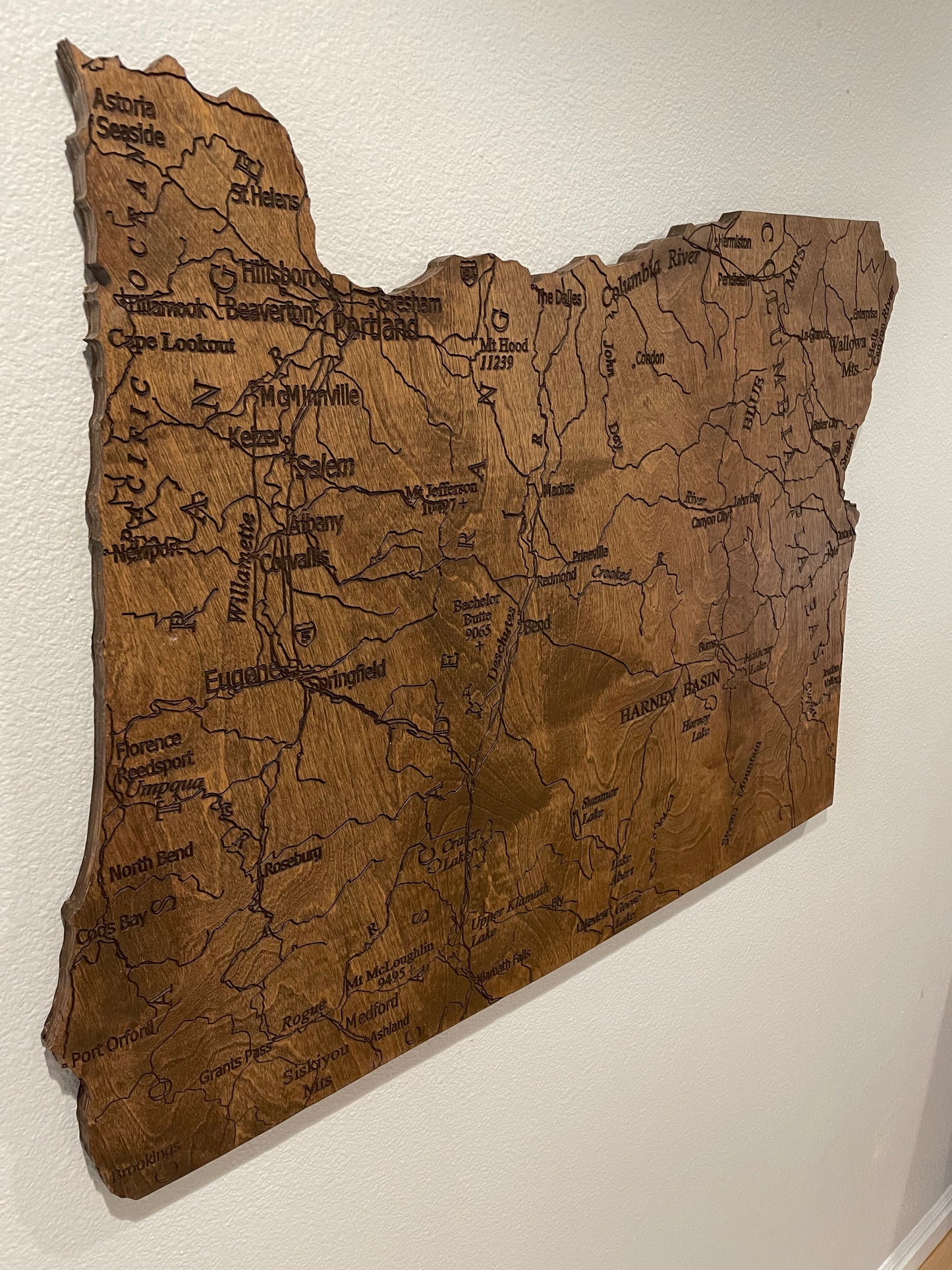Oregon State Map